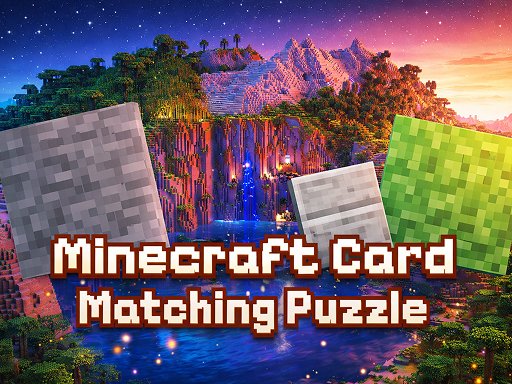 Minecraft Memory Match Puzzle