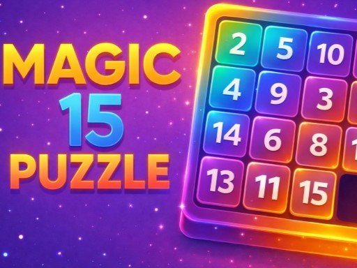 Magic 15: Brain Slide Puzzle