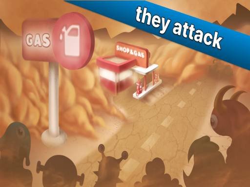 Gas Station Fury: Survive the Attack