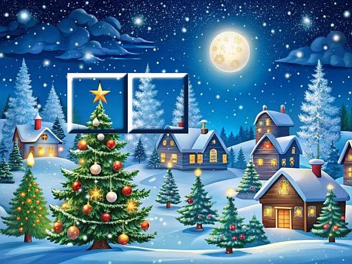 Holiday Tile Rush: Festive Puzzles