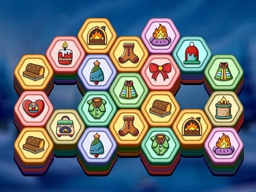 Winter Hexa Stack Puzzles