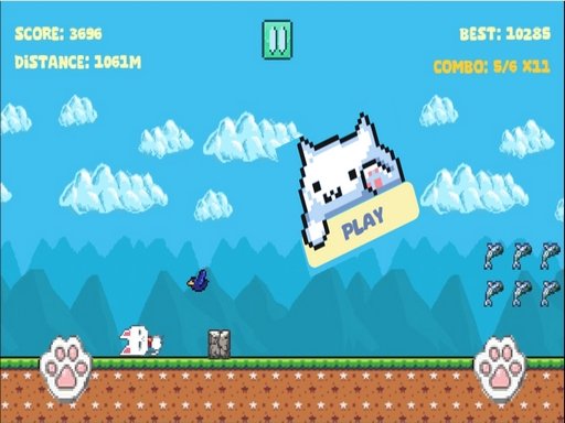 Pixel Cat Dash