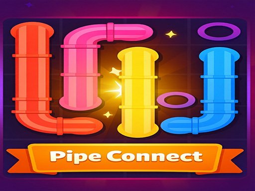 Connect Pipes: Water Flow Puzzle Game