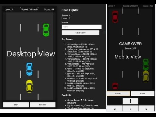 Road Fighter: Ultimate Speed Rush